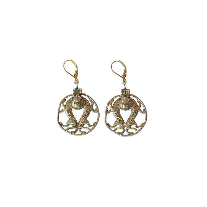 Aya earrings large model - Wholesale PE 24 