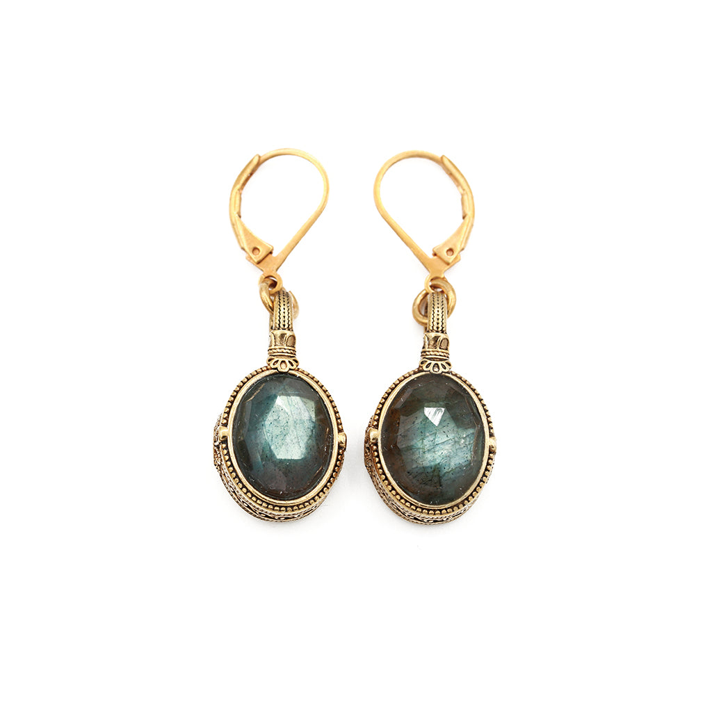 Camay stone earrings - Wholesale PE 24 
