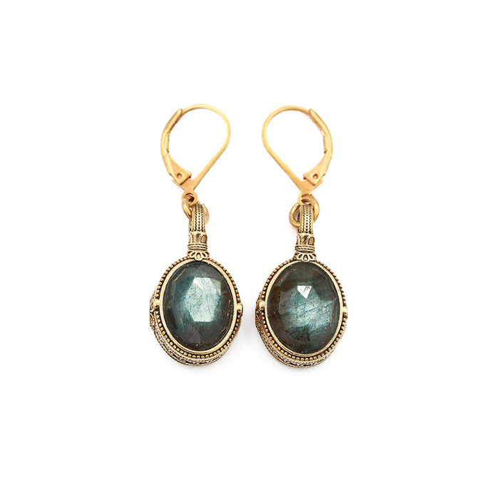 Camay stone earrings 