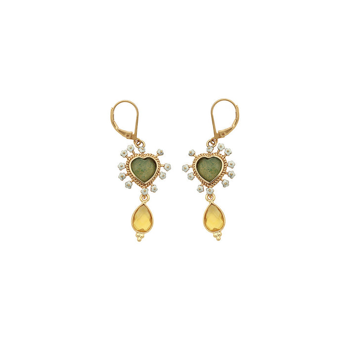 Boucles Sacha Ex Voto pierre