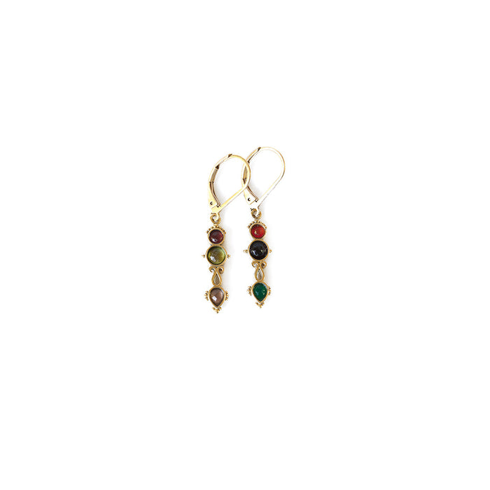 Milane stone earrings