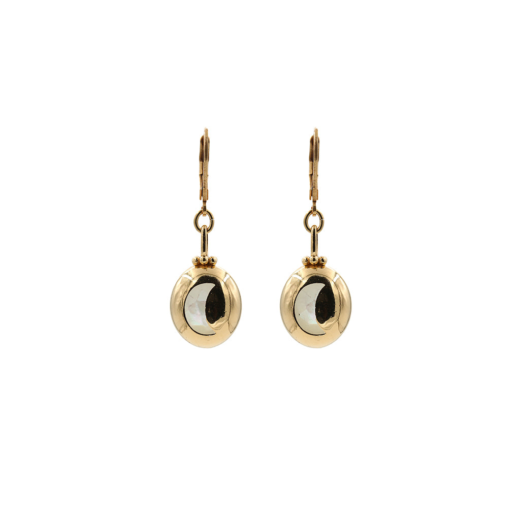 Boucles sur mesure : symbole lune