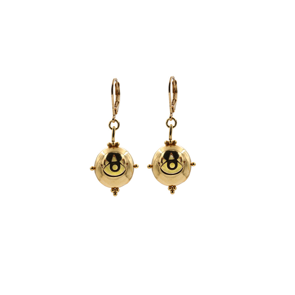 Boucles sur mesure : symbole oeil