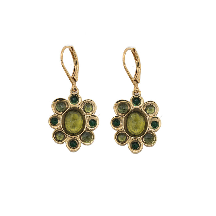 Sacha flower earrings - Wholesale PE 24