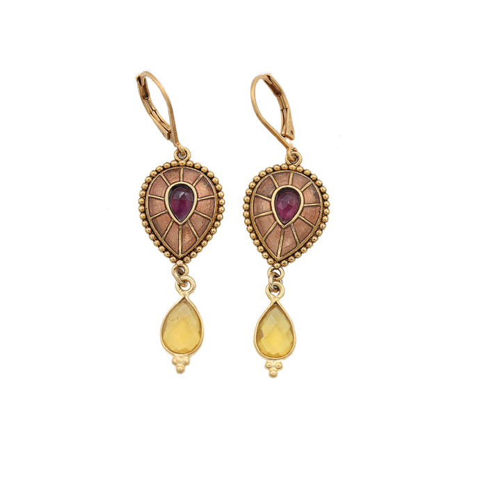 Sacha drop earrings - Wholesale PE 24