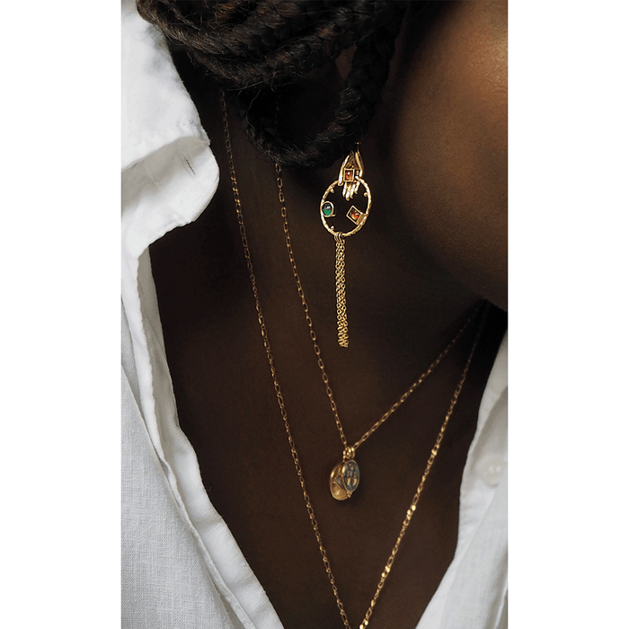 Boucles Sacha mains chaînes