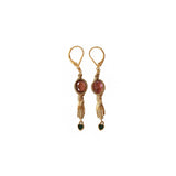 Sacha snake hand heart earrings - Whole Sale AH 