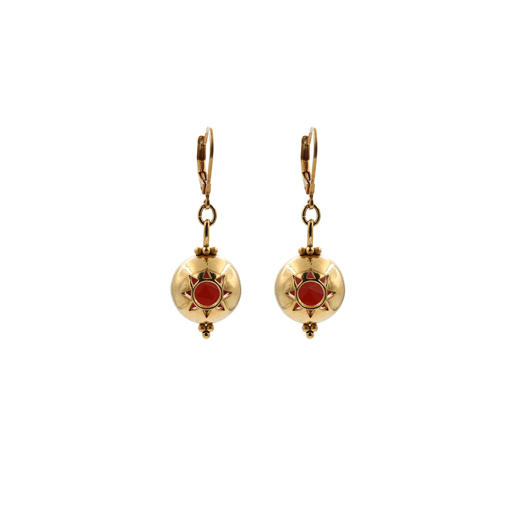 Boucles sur mesure : symbole soleil