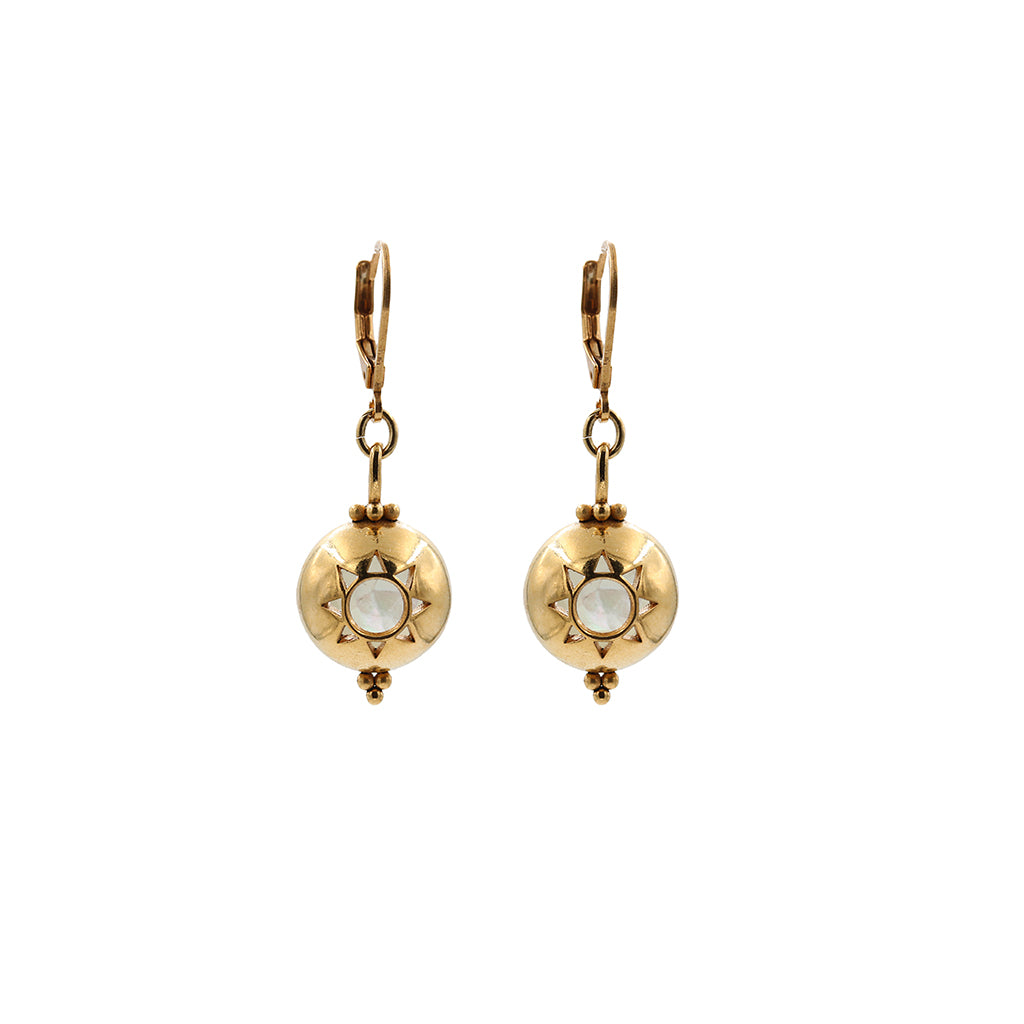 Boucles sur mesure : symbole soleil