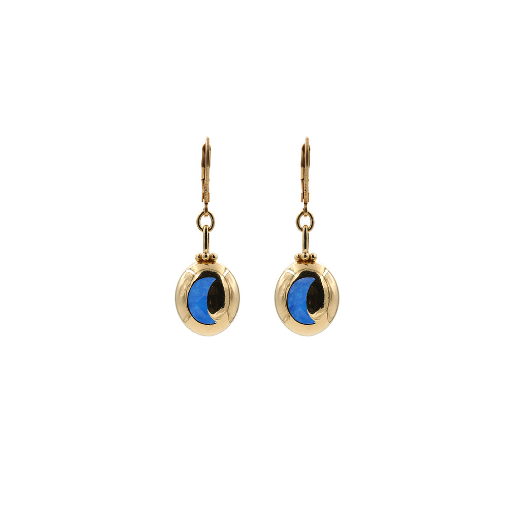 Boucles sur mesure : symbole lune