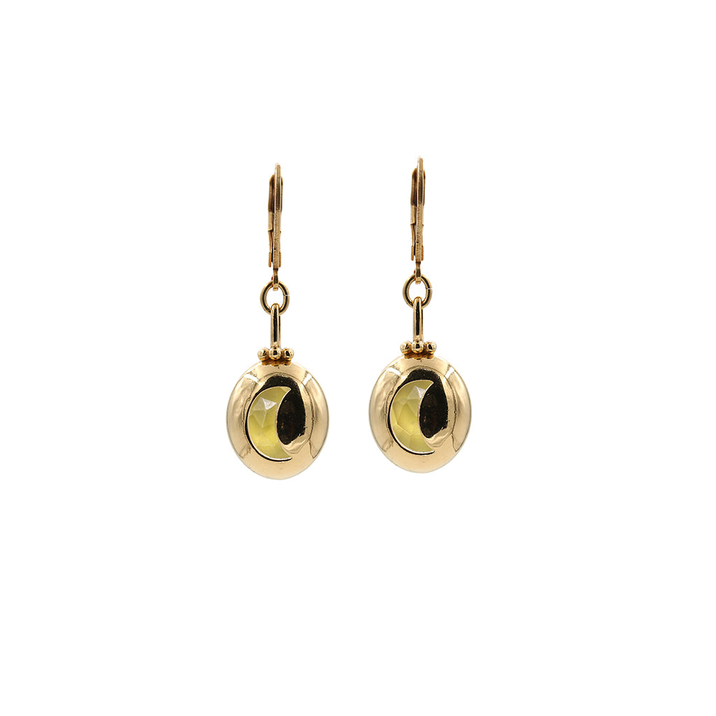 Boucles sur mesure : symbole lune