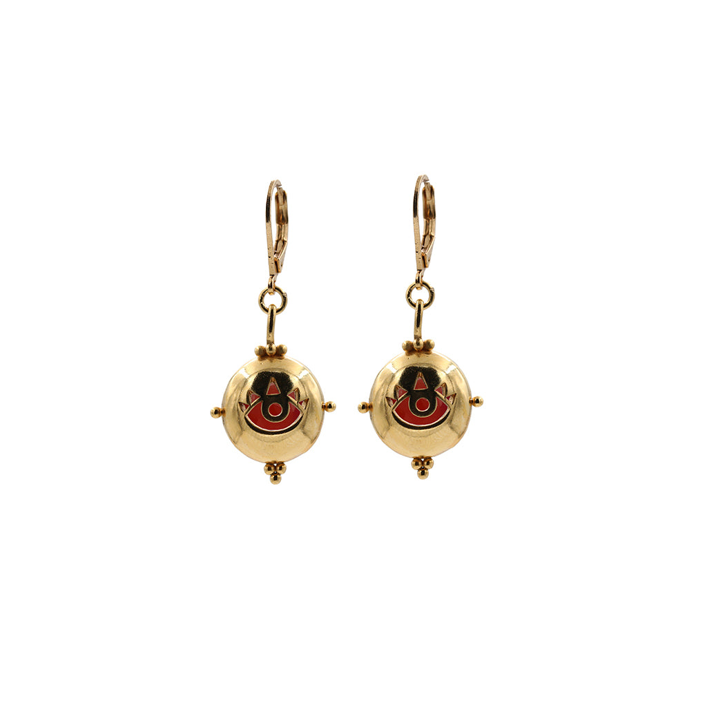 Boucles sur mesure : symbole oeil