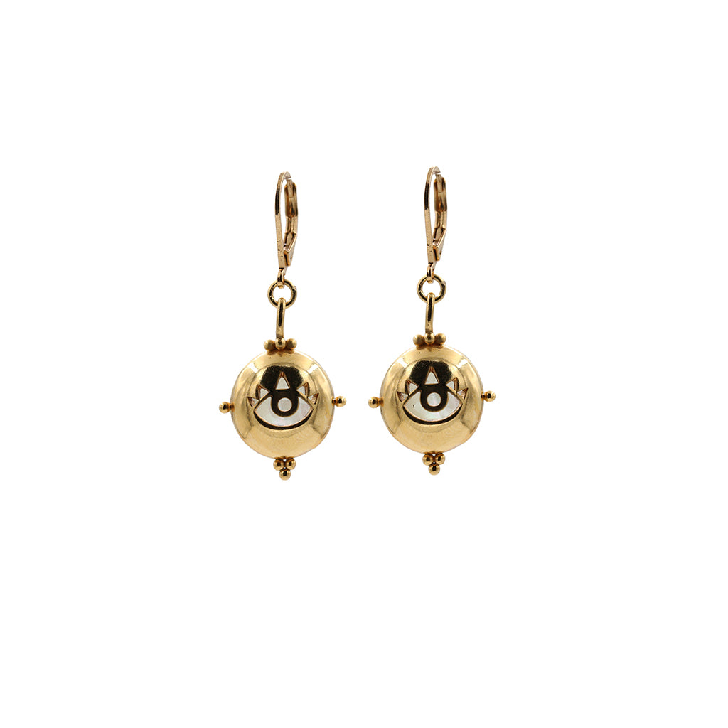 Boucles sur mesure : symbole oeil