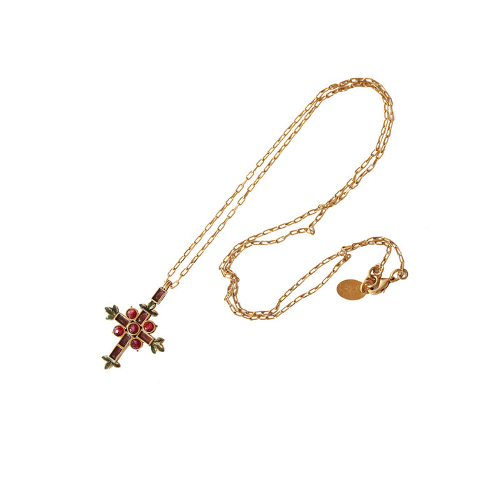 Collier Sacha croix - Whole Sale AH