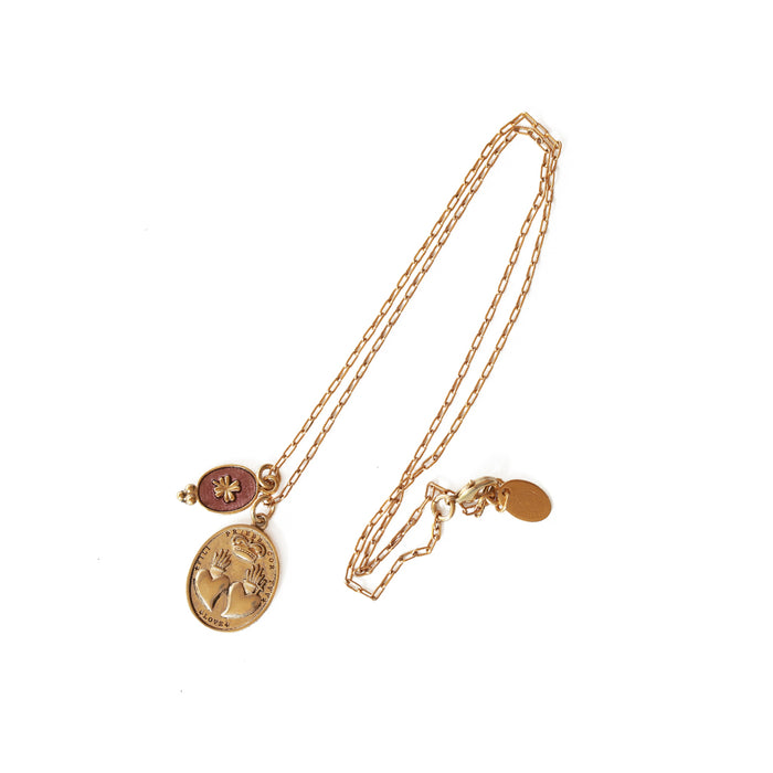 Collier Sacha médaille - Whole Sale AH