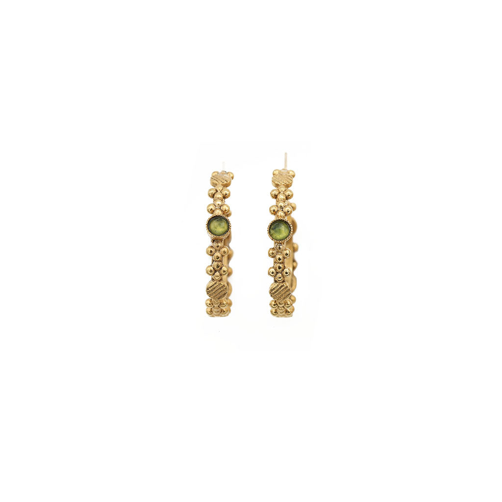 Jasmine small hoop earrings - AH 25 Wholesale