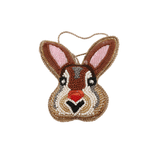 Suspension brodée - Lapin