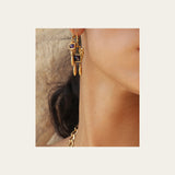 Léa earrings small model - AH 25 Wholesale