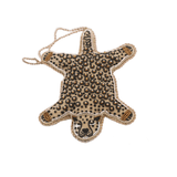 Suspension brodée - Léopard