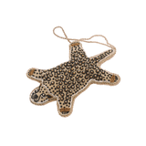 Suspension brodée - Léopard