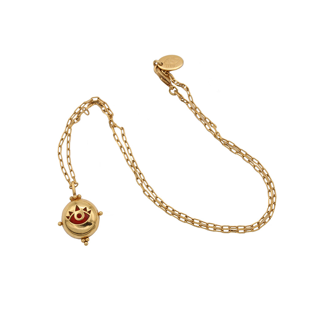 Collier sur mesure : symbole oeil