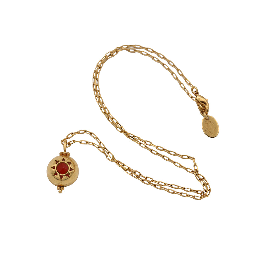 Collier sur mesure : symbole soleil