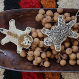 Suspension brodée - Lion