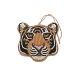 Embroidered pendant light - Tiger