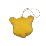 Embroidered pendant light - Golden Tiger