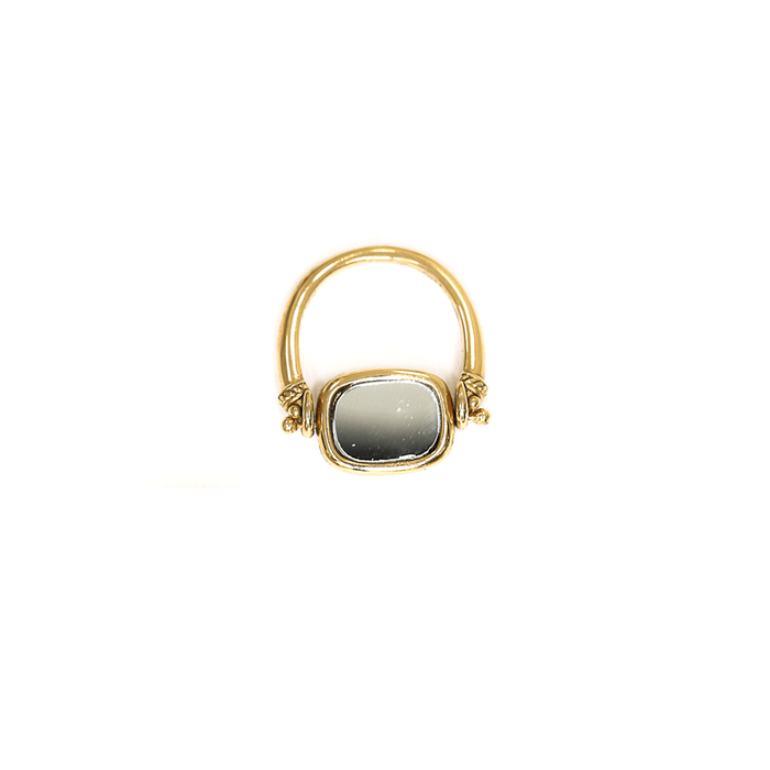 Sacha Soleil Mirror Ring 