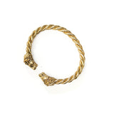 Aya twisted lion bracelet