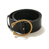 Aries leather belt